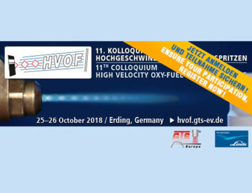 See you at HVOF-Kolloquium 2018  Wir sehen uns im HVOF-Kolloquium 2018